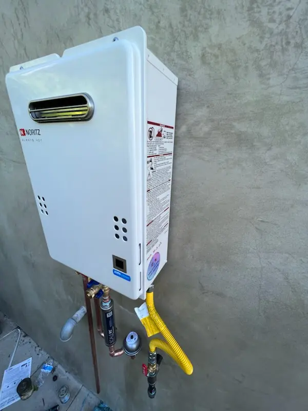 Tankless water heater installation for Kimberley homes